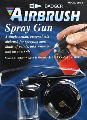 250-2 Spray regulator, hose & jar blister