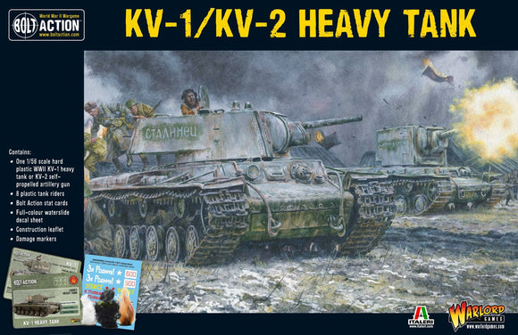 KV1/2 Plastic Box Set Heavy Tank
