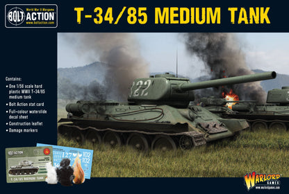 T-34/85 medium tank (plastic)