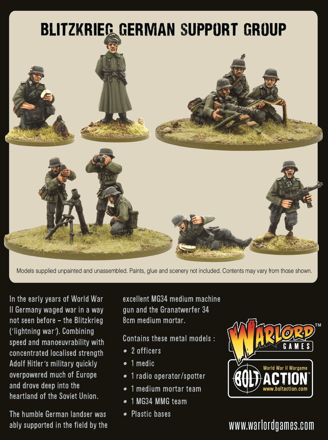 Blitzkrieg German support group