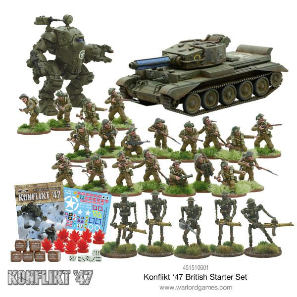 British Konflikt '47 Starter Set