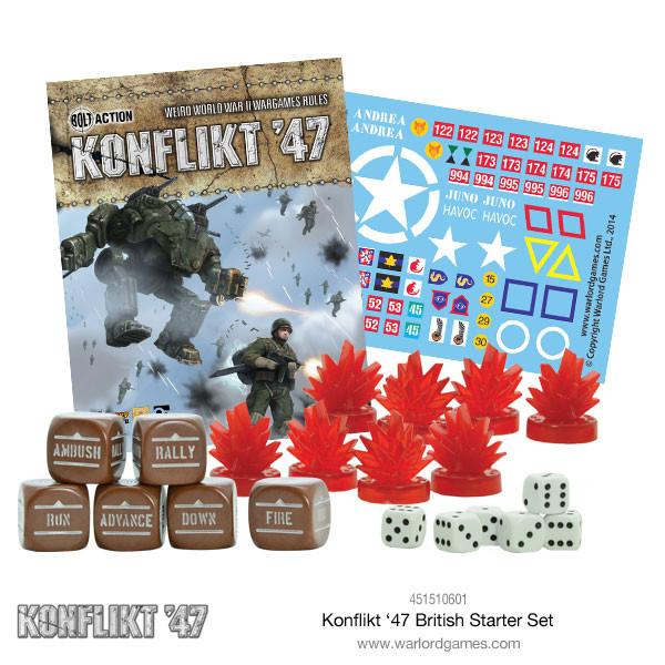 British Konflikt '47 Starter Set