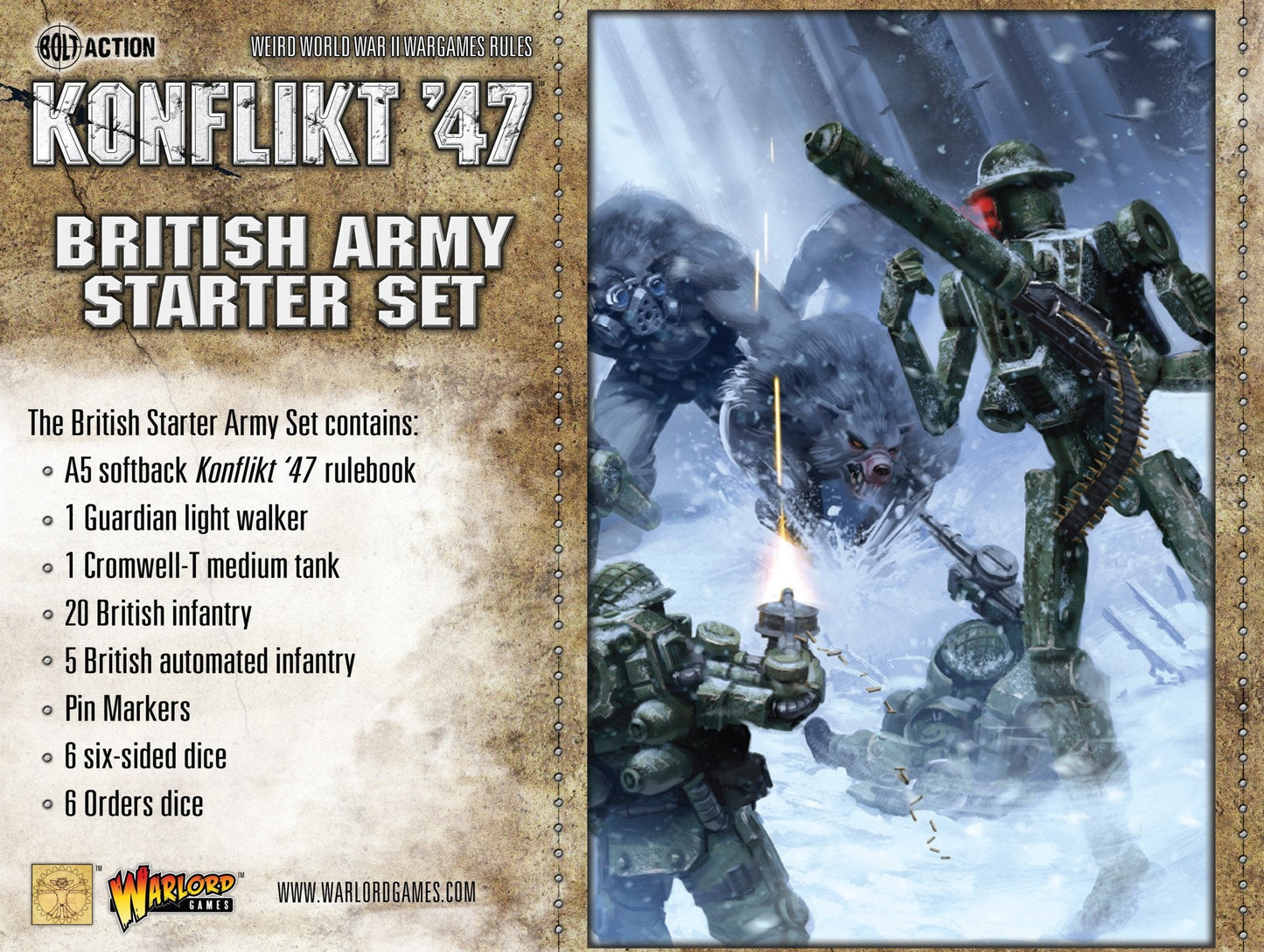 British Konflikt '47 Starter Set